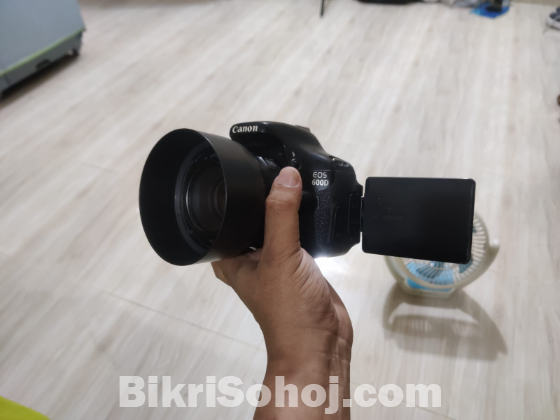 Cannon 60D with 50 mm lens